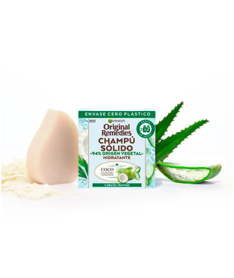 ORIGINAL REMEDIES CHAMPÚ SÓLIDO DE COCO