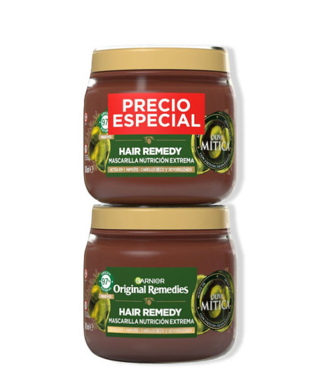 ORIGINAL REMEDIES OLIVA MÍTICA MASCARILLA DUPLO