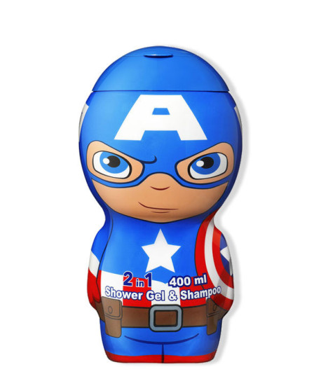 CAPITÁN AMERICA GEL 2 EN 1