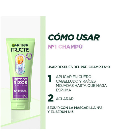 FRUCTIS MÉTODO RIZOS CHAMPÚ