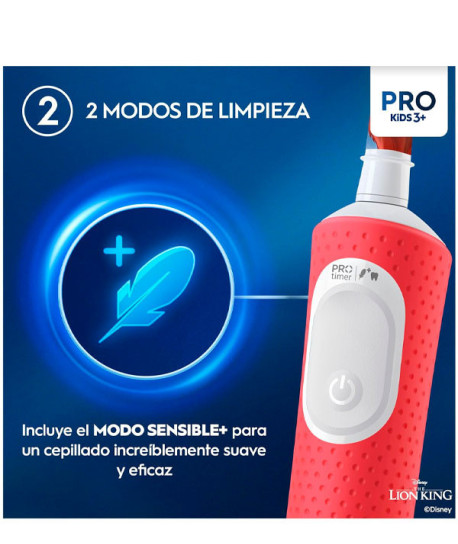 LION KING PRO KIDS CEPILLO ELÉCTRICO
