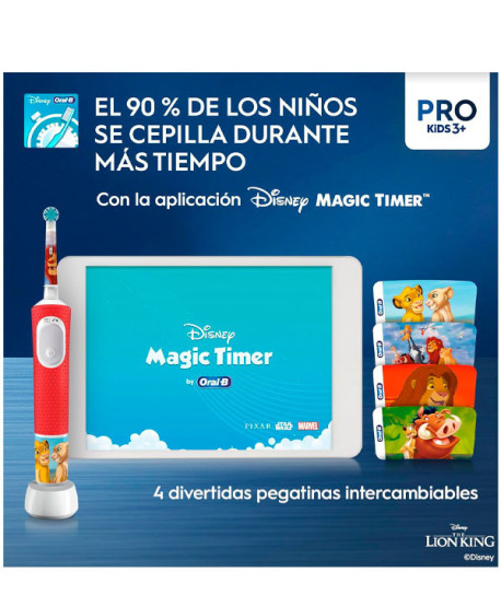 LION KING PRO KIDS CEPILLO ELÉCTRICO