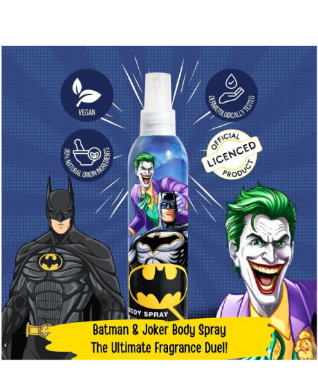 BATMAN Y JOKER BODY SPRAY