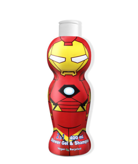 IRON MAN GEL Y CHAMPÚ 2 EN 1