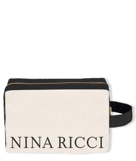 REGALO NINA RICCI NECESER BLANCO Y NEGRO