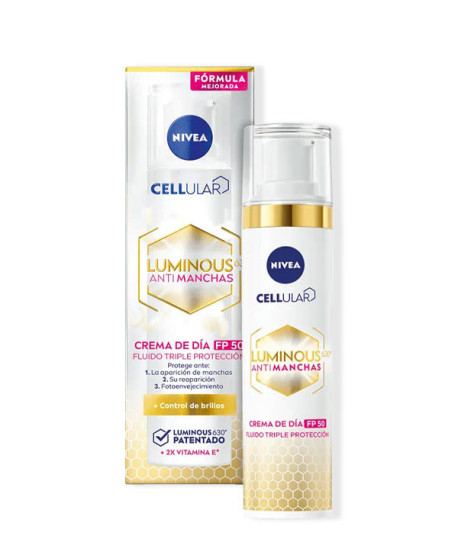 CELLULAR LUMINOUS 630º ANTIMANCHAS CREMA SPF50