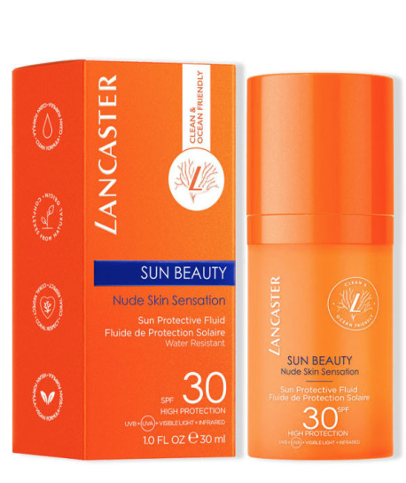 SUN BEAUTY NUDE SKIN SENSATION PROTECTIVE FLUID SPF30