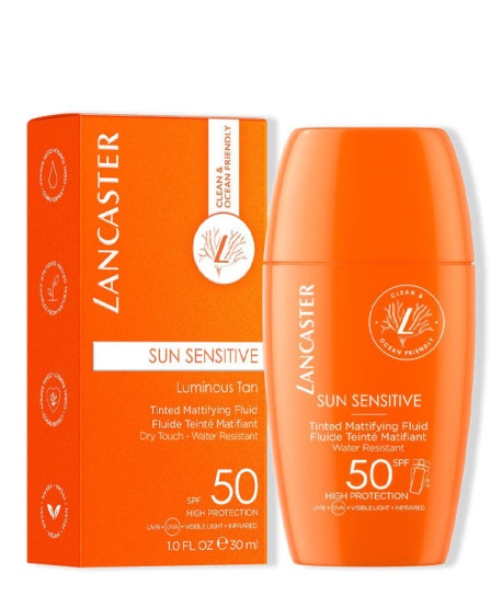 SUN SENSITIVE TINTED MATTIFYING FLUID SPF50