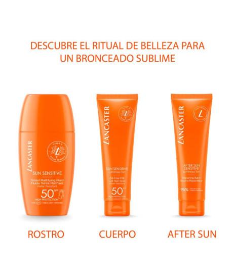 SUN SENSITIVE TINTED MATTIFYING FLUID SPF50