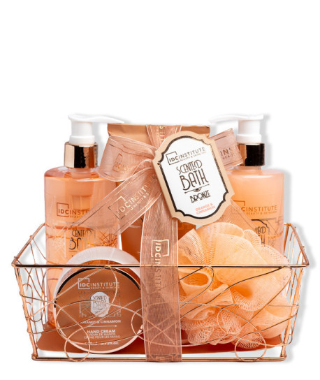 SCENTED BATH BRONZE TIN CASE 5 PIEZAS