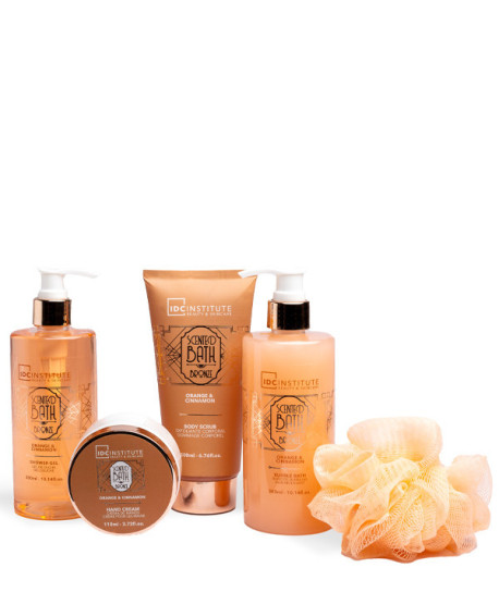 SCENTED BATH BRONZE TIN CASE 5 PIEZAS