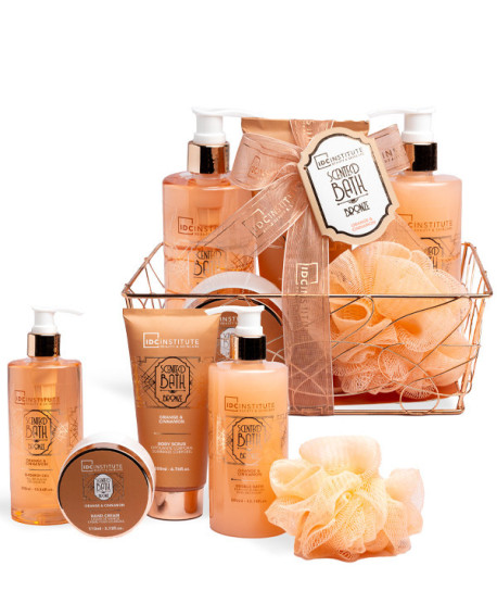 SCENTED BATH BRONZE TIN CASE 5 PIEZAS