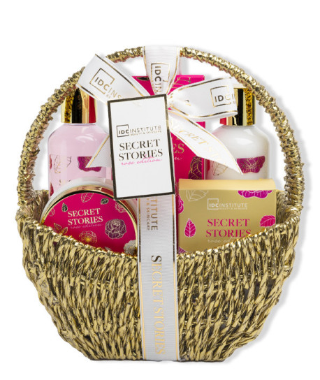 SECRET STORIES HANDLE BASKET 5 PIEZAS