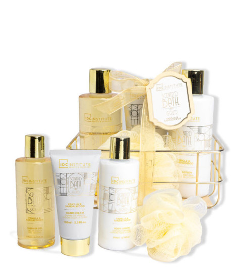 SCENTED BATH GOLD SET 4 PIEZAS