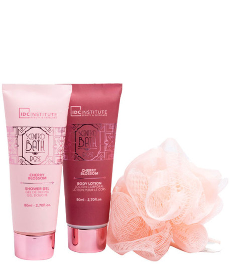 SCENTED BATH ROSE SET NECESER 3 PIEZAS