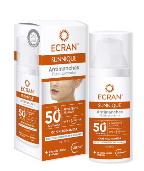 SUNNIQUE FLUIDO PROTECTOR ANTIMANCHAS SPF50+