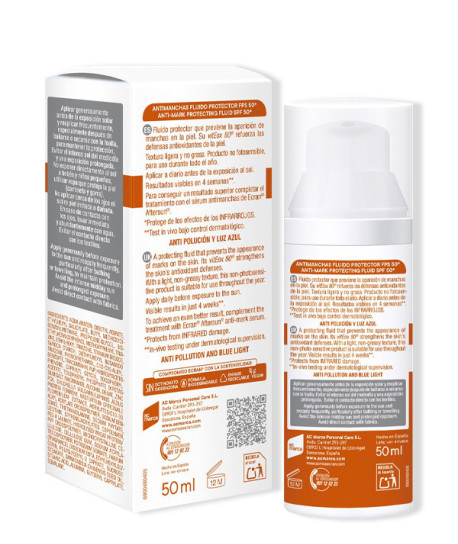 SUNNIQUE FLUIDO PROTECTOR ANTIMANCHAS SPF50+