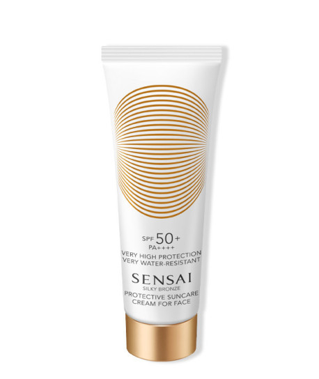 SILKY BRONZE PROTECTIVE SUNCARE CREAM FOR FACE 50+