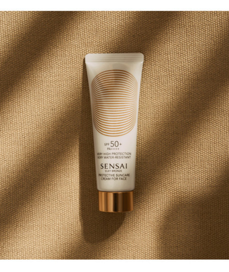SILKY BRONZE PROTECTIVE SUNCARE CREAM FOR FACE 50+
