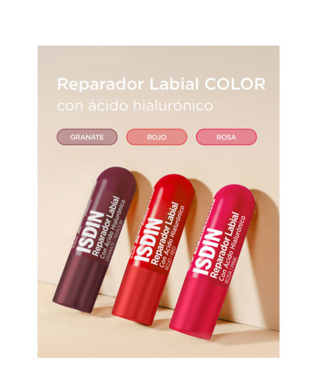 REPARADOR LABIAL CON ÁCIDO HIALURÓNICO CON COLOR
