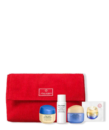 REGALO SHISEIDO RED VELVET POUCH MINITALLAS