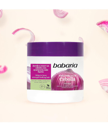 MASCARILLA CAPILAR DE CEBOLLA