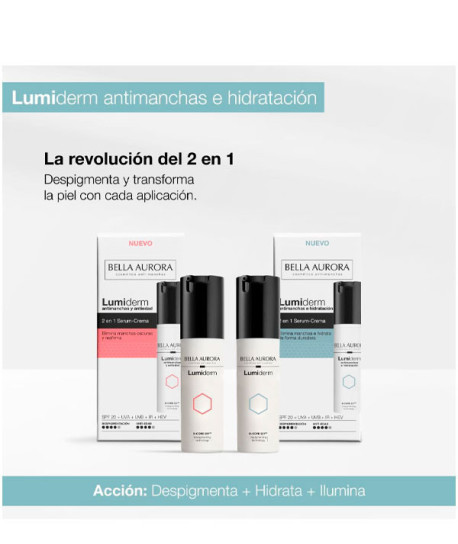 LUMIDERM ANTIMANCHAS E HIDRATACIÓN