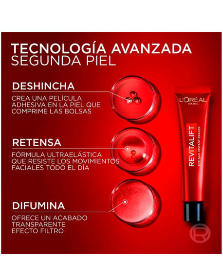 REVITALIFT LASER BORRADOR DE BOLSAS INSTANTÁNEO