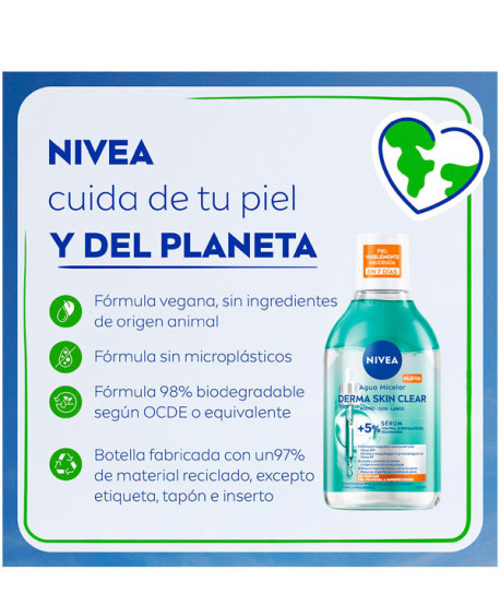 DERMA SKIN CLEAR AGUA MICELAR