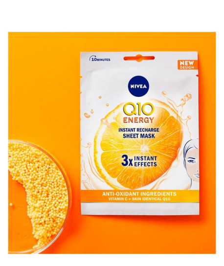 Q10 ENERGY INSTANT RECHARGE SHEET MASK