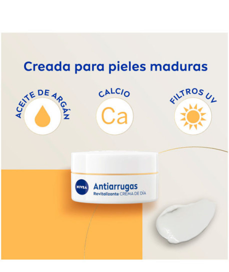 ANTIARRUGAS REVITALIZANTE 55+ CREMA DÍA FP15