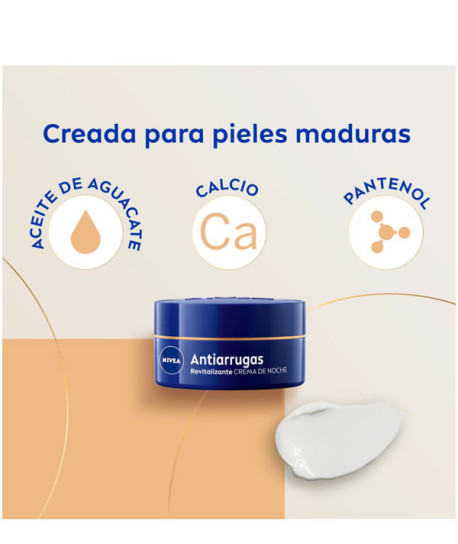 ANTIARRUGAS REVITALIZANTE 55+ CREMA NOCHE