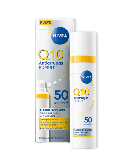 Q10 ANTIARRUGAS EXPERT FLUIDO UV DIARIO SPF50