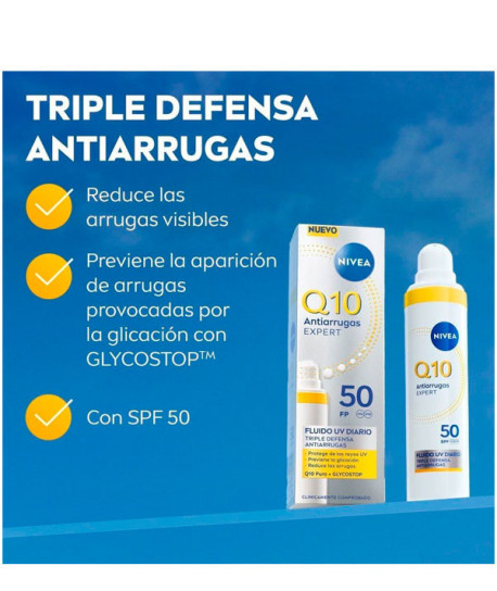 Q10 ANTIARRUGAS EXPERT FLUIDO UV DIARIO SPF50