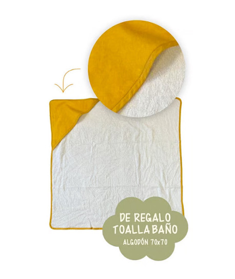 BIENVENIDO BEBÉ SET DE BAÑO 4 PIEZAS