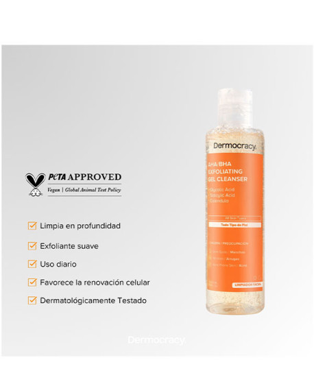 AHA/BHA EXFOLIATING GEL CLEANSER