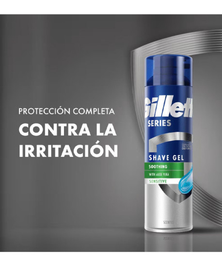 GILLETTE SERIES GEL DE AFEITAR CALMANTE
