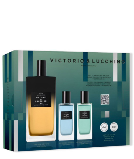 AGUAS MASCULINAS MIX & MATCH Nº8, Nº7 Y Nº13