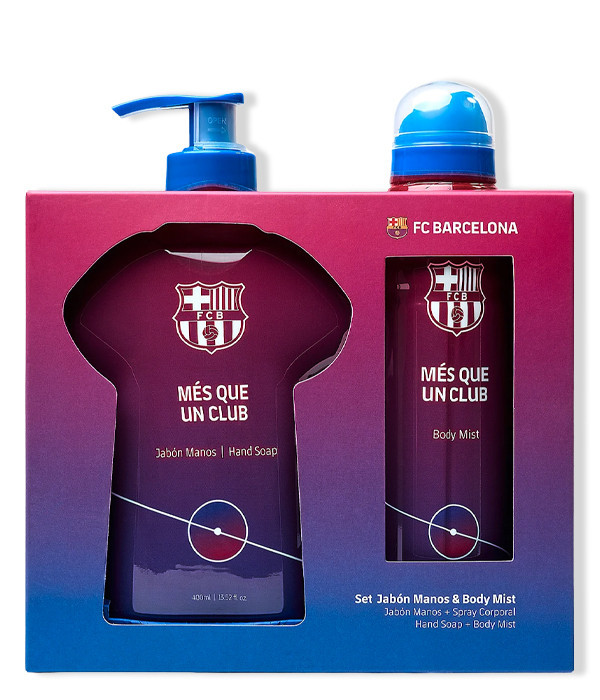 FC BARCELONA SET JABÓN...