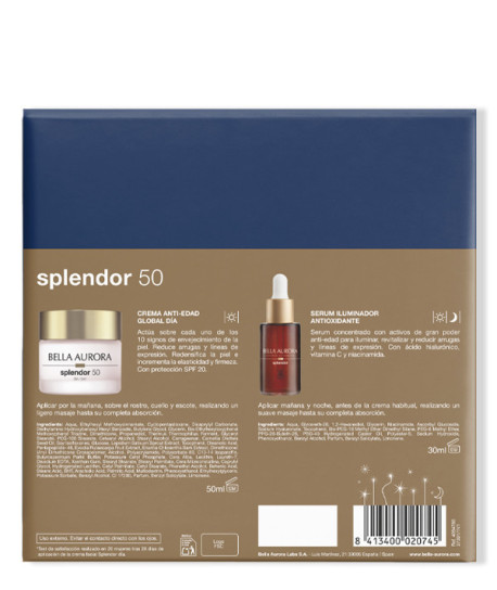 PACK SPLENDOR 50 RITUAL DIARIO