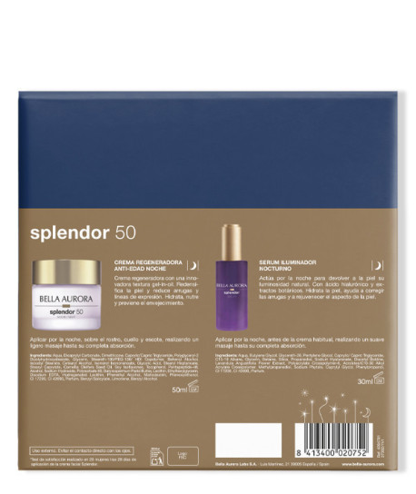 PACK SPLENDOR 50 RITUAL NOCTURNO