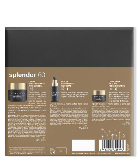 PACK SPLENDOR 60 RITUAL DIARIO CONTORNO
