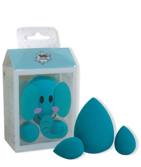 SET ESPONJAS DE MAQUILLAJE ELEFANTE