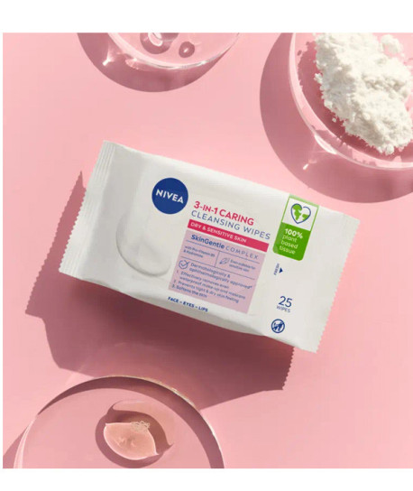TOALLITAS DESMAQUILLADORAS SUAVES 3 EN 1