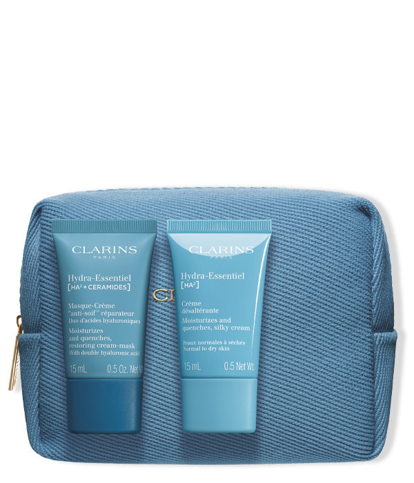 REGALO CLARINS NECESER AZUL...