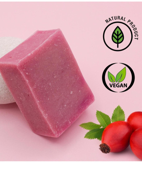 JABÓN NATURAL ROSA MOSQUETA