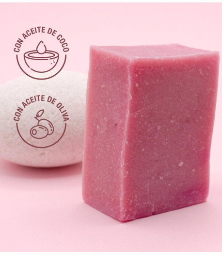 JABÓN NATURAL ROSA MOSQUETA