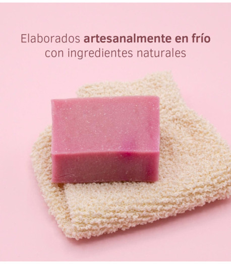 JABÓN NATURAL ROSA MOSQUETA