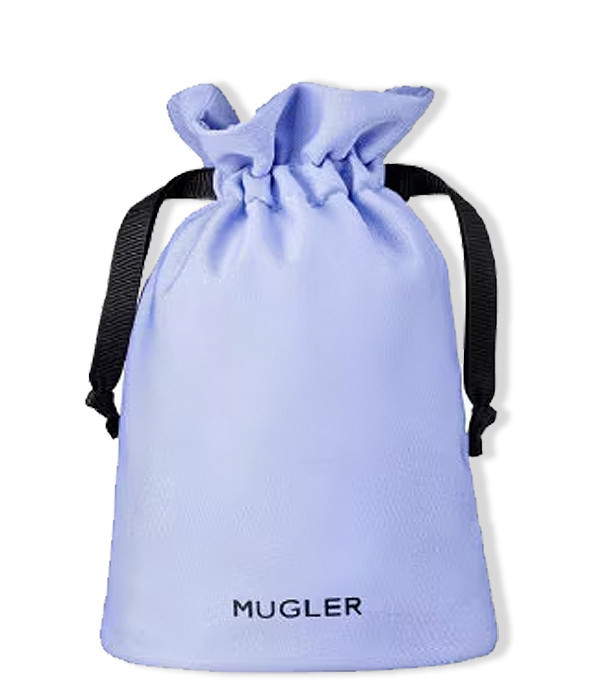 REGALO MUGLER BOLSA AZUL