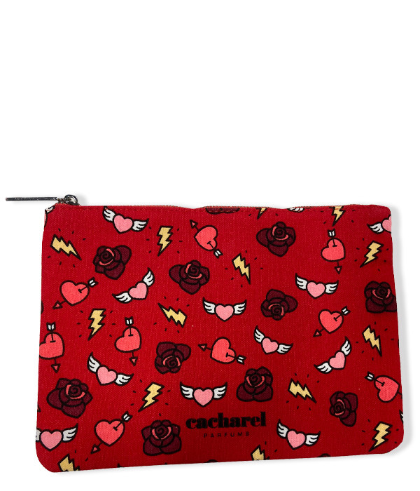 REGALO CACHAREL POUCH ROJO...